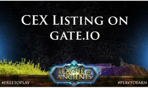 League of Ancients Play-To-Earn NFT MOBA Game Listed on Gate.io Exchange