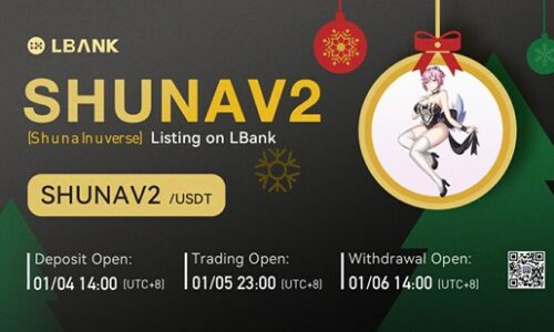LBank Exchange Will List Shuna Inuverse (SHUNAV2) on January 5, 2022