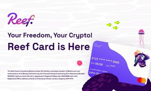 Reef’s Highly Anticipated Reef Card is Officially Available for Crypto Holders