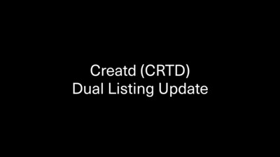 Creatd announces its approval to begin trading on Upstream