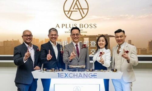 A PLUS BOSS Successfully Listed on Singapore’s 1exchange